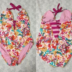 Mossimo Floral One Piece Swimsuit